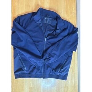 FIGS Navy Blue Zip Up Sydney Jacket Womens